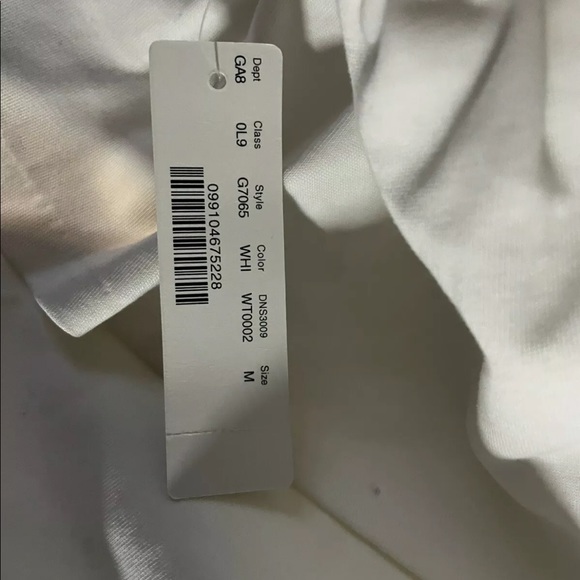 J.crew One-shoulder Ruffle top NWT WHITE Size M Style G7065 - Picture 5 of 6